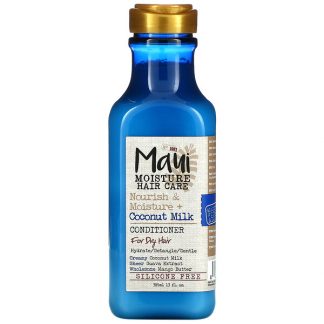 Maui Moisture, Hair Care, Nourish & Moisture + Coconut Milk Conditioner, For Dry Hair, 13 fl oz (385 ml)