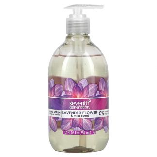 Seventh Generation, Hand Wash, Lavender Flower & Mint, 12 fl oz (354 ml)