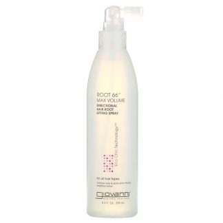 Giovanni, Root 66, Max Volume, Directional Hair Root Lifting Spray, For All Hair Types, 8.5 fl oz (250 ml)