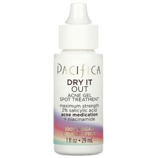 Pacifica, Dry It Out, Acne Gel Spot Treatment, Maximum Strength, 1 fl oz (29 ml)