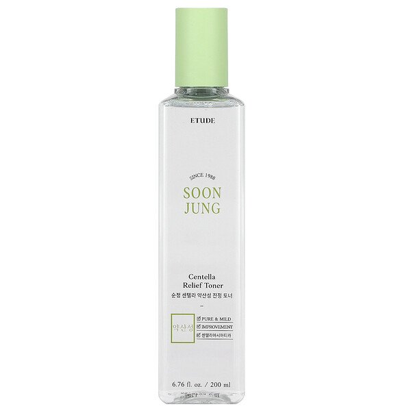 Etude, Soon Jung, Centella Relief Toner, 6.76 fl oz (200 ml)