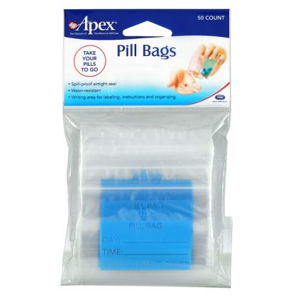 Apex, Pill Bags, 50 Count