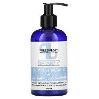 Pure Biology, RevivaHair, Growth Stimulating & Anti-Hair Loss Shampoo, 8 oz (240 ml)