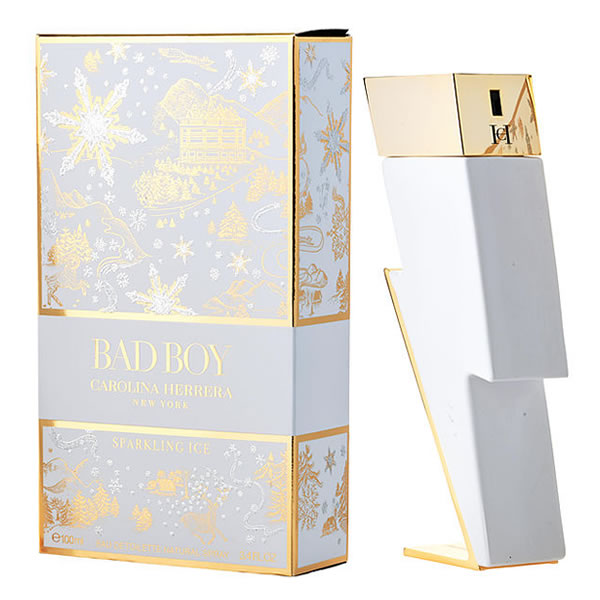 Carolina Herrera Bad Boy Sparkling Ice Edt For Men 1 Carolina Herrera Bad Boy Sparkling Ice Edt For Men