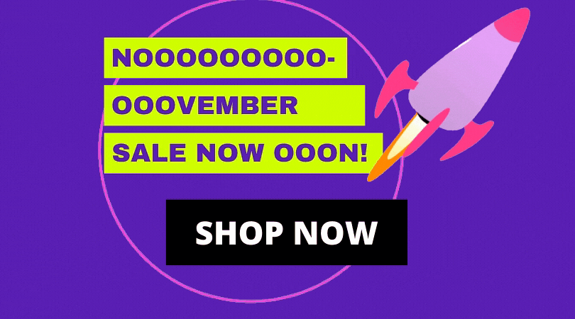 Noooovember sale 2020